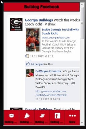 Georgia Football Facts截图1