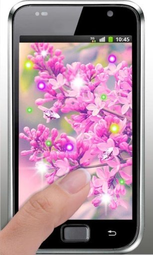 Pink Design HD live wallpaper截图3