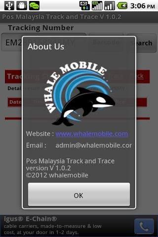 Pos Malaysia Track and Trace (Not official)截图2