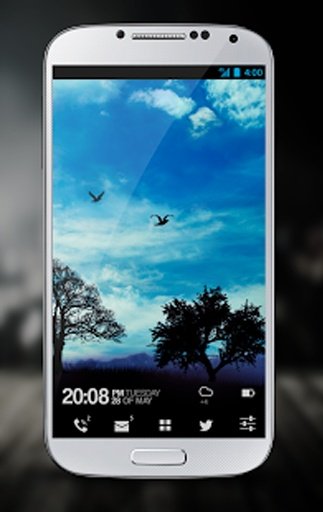 Blue Sky Live Wallpaper - Free截图5