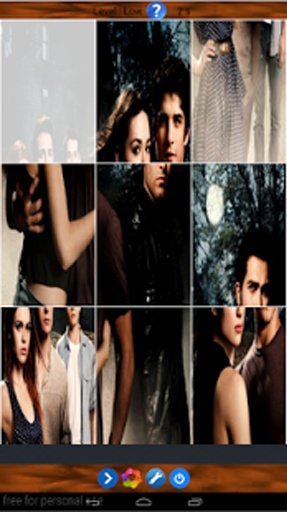 Teen Wolf Wallpaper Puzzle截图1