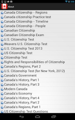 Canadian Citizenship Test 2014截图5