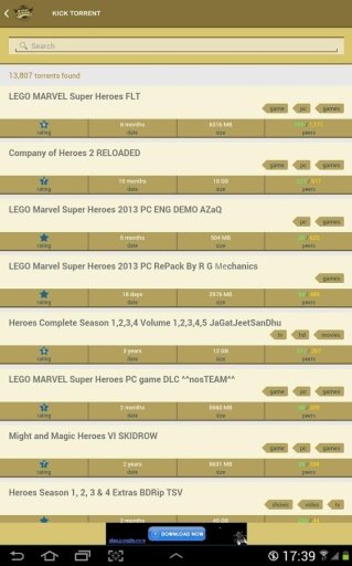 Kickass Torrents Unofficial截图10