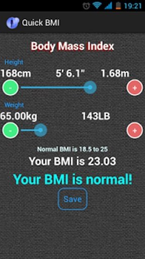 Quick BMI Free截图5