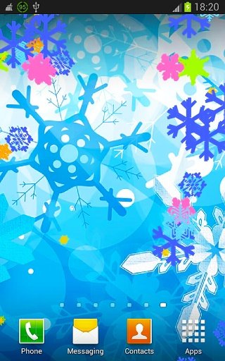 Winter n Snowflake Wallpapers截图2