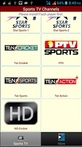 Live Sports TV Channels截图6