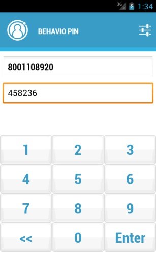 Behavio PIN截图2
