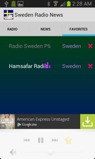 Sweden Radio News截图1