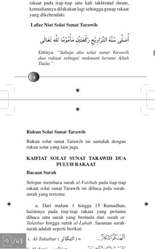 panduan solat sunat tarawikh截图6