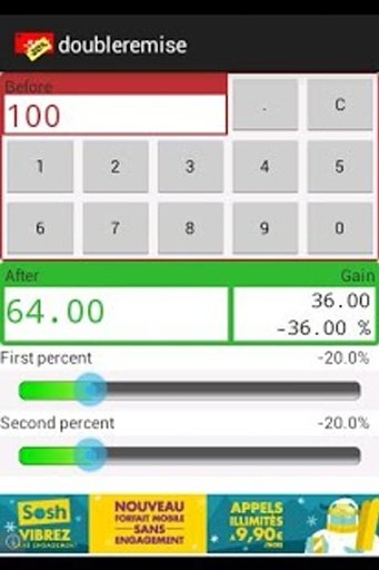 Calculatrice pour soldes截图3