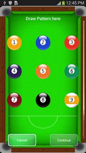 Snooker Pattern Screen Lock截图2