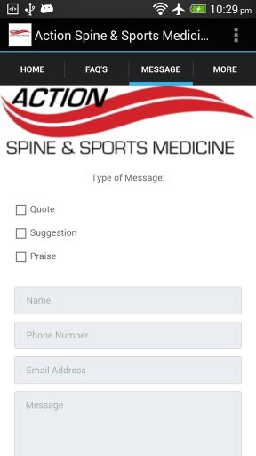 Action Spine &amp; Sports Medicine截图2