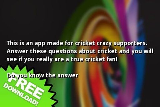 Cricket Crazy Quiz截图2