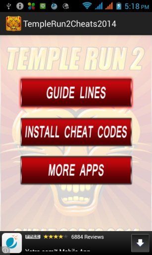 Temple Run 2 Cheat Codes 2014截图2