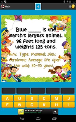 Trivia Quiz for Kids: Animal截图4