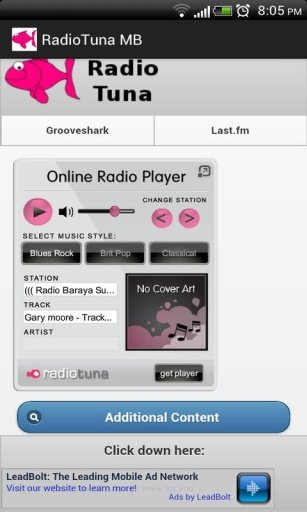 Radiotuna - Grooveshark AIO MB截图5