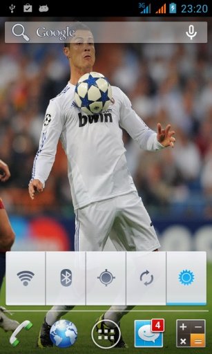 ronaldo - messi live wallpaper截图4