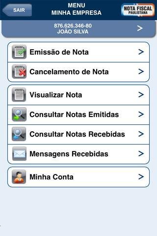 NOTA FISCAL PAULISTANA截图4