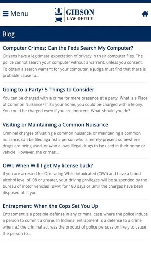 Gibson Law Office截图3