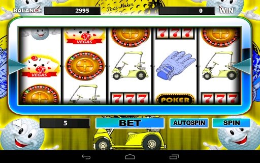 Golf Star Slots Multiple Reels截图1