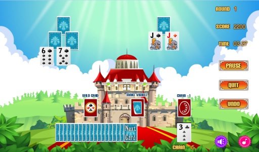 Magic Castle Solitaire Free截图1