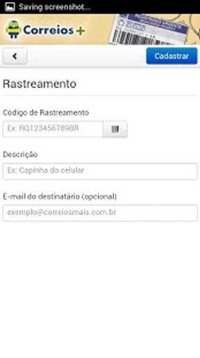 Correios+Mais Rastreador Trial截图7