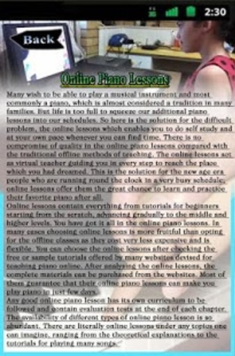 Online Piano Lessons截图4