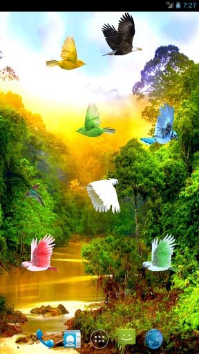 Forest River Live Wallpaper截图2