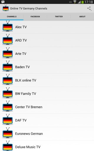 Online TV Germany Channels截图3