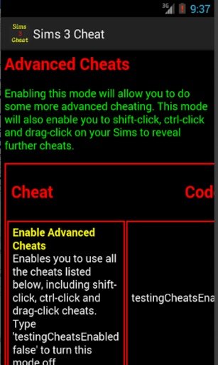 Cheats Hack Guide for Sims 3截图7