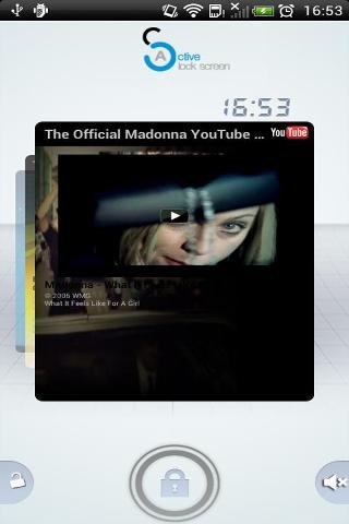 Madonna on Active Lock Screen截图4