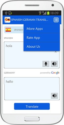 Spanish German Translator截图2