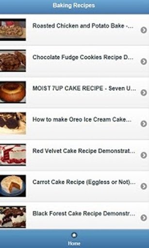 Baking Recipes Guide (VDO)截图1