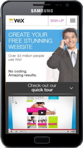 Website Builder at WIX.com截图4