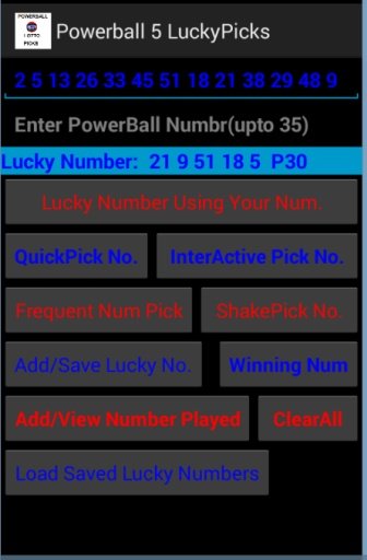 Powerball Lottery截图1