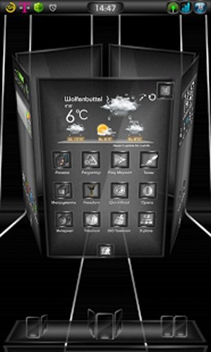 Next Launcher 3D Theme Stun-BW截图10