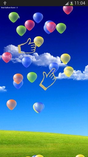 Floating Balloons Lwp &amp; Game截图9