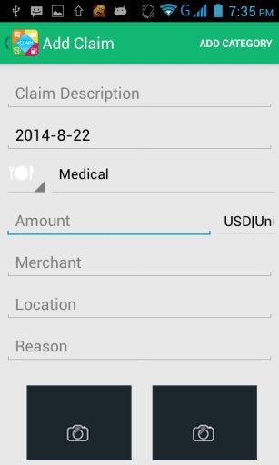 xClaim - eXpenses Claim截图3