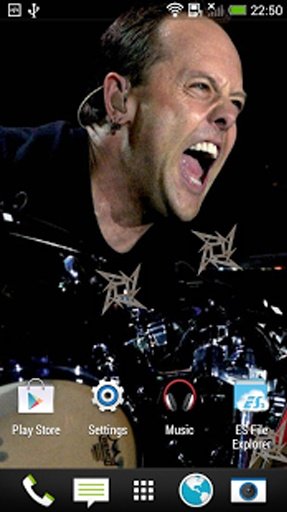 Metallica Live Wallpaper截图4