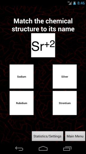 Chemistry Nomenclature Quiz截图2