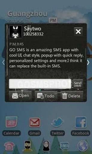 GO SMS Pro Theme Thief - KP截图2