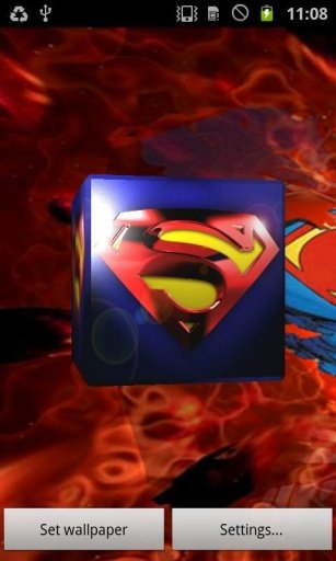 Superman 3D Live Wallpaper截图1