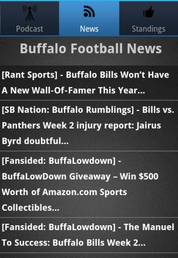 Buffalo Football News FREE截图5