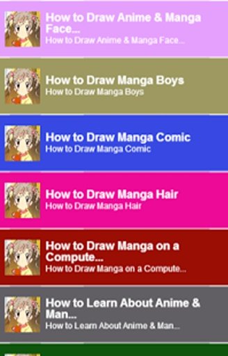 Draw Manga Tips截图3