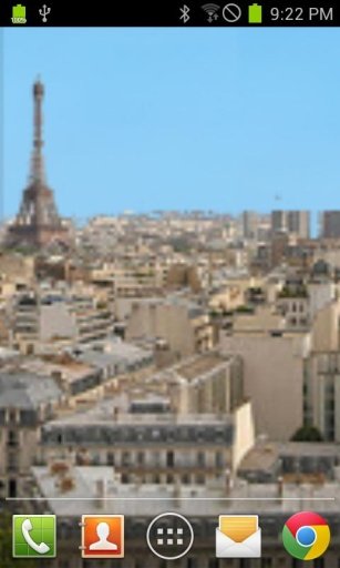 Paris Skyline Live Wallpaper截图2