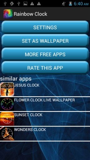 Rainbow Clock截图6