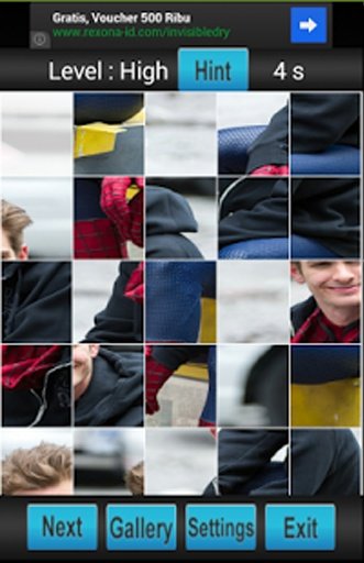 Andrew Garfield - Puzzle Game截图9