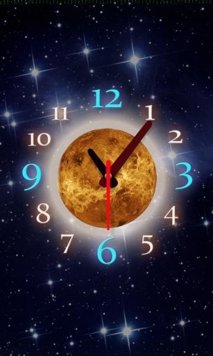 Choose A Planet Clock LWP截图6