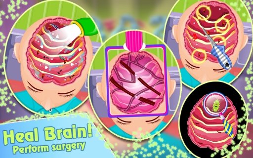 Crazy Brain Doctor Kids Games截图3