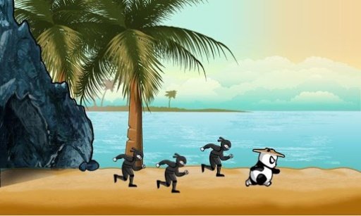 Panda Ninja Run截图1